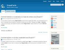 Tablet Screenshot of drupalfacile.org